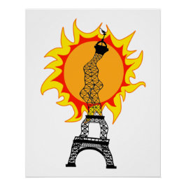 Póster Ola de calor europea