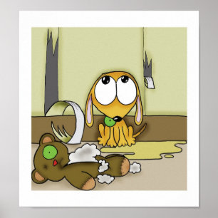 Póster Ola de delincuencia de cachorros