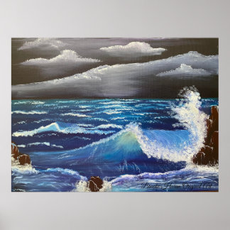 Póster Ola de medianoche