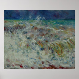 Póster Ola de Pierre-Auguste Renoir