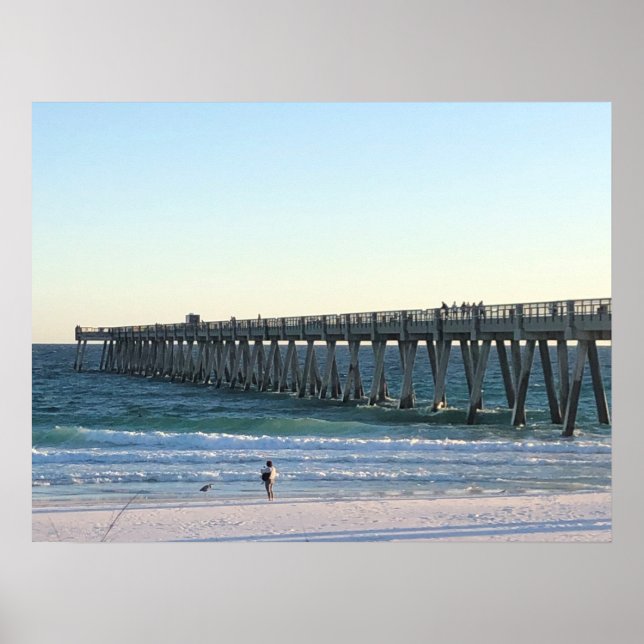Póster Ola de playa (Frente)
