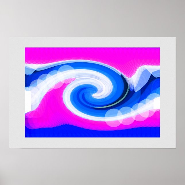Póster Ola de tormenta (Frente)