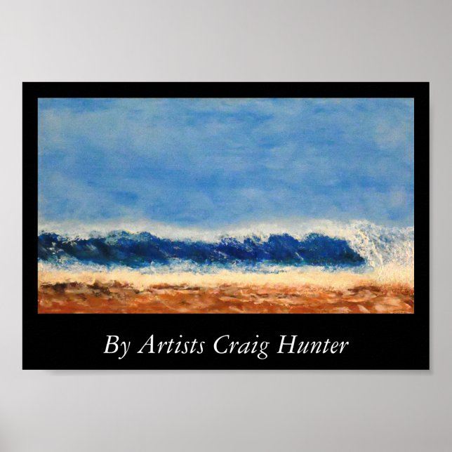 Póster Ola de tormenta (Frente)