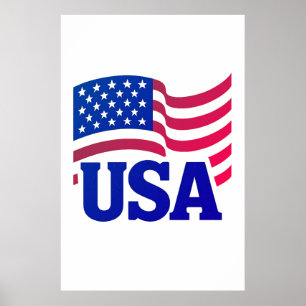 Póster Ola de Unidad de Estados Unidos