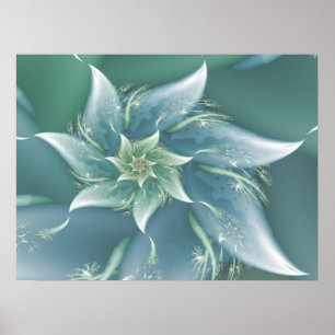 Póster Ola Fractal