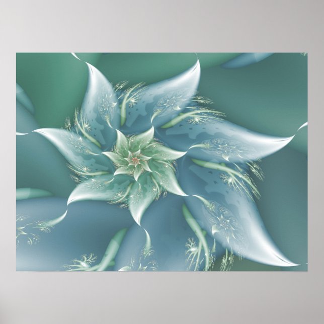 Póster Ola Fractal (Frente)