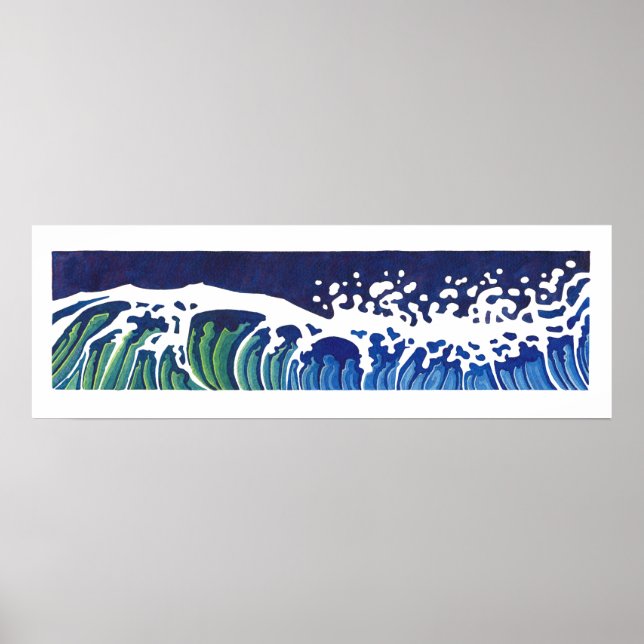 PÓSTER OLAS #2 (Frente)