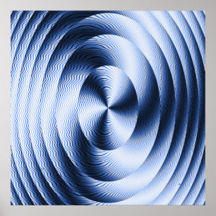 Póster Olas crecientes...