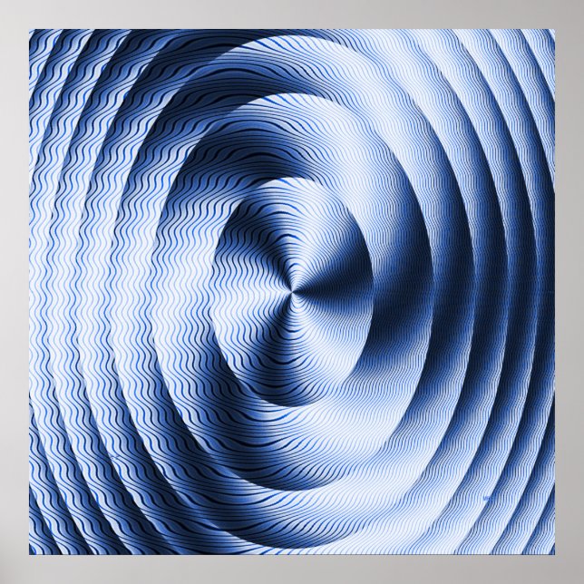 Póster Olas crecientes... (Frente)