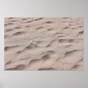 Póster Olas de arena, Parque Nacional Grandes Dunas de Ar
