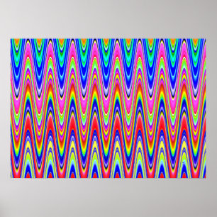 Póster Olas de cerebro......