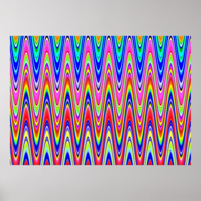 Póster Olas de cerebro...... (Frente)