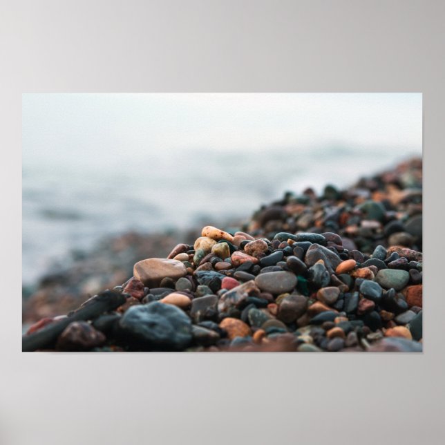 Póster Olas de mar relajantes (Frente)