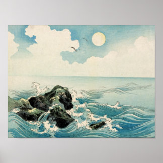 Póster Olas de medianoche