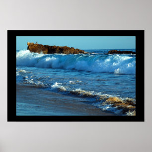 Póster Olas de rodadura