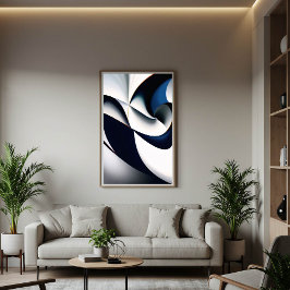 Póster Olas de serenidad