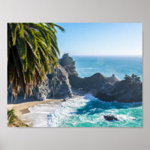 Póster Olas en la playa