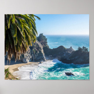 Póster Olas en la playa