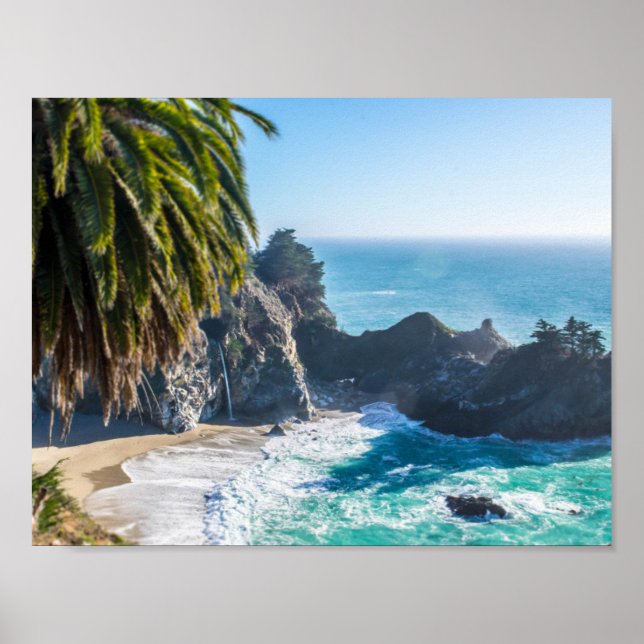 Póster Olas en la playa (Frente)