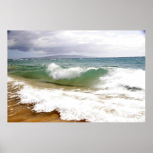 Póster Olas estrelladas en Maui
