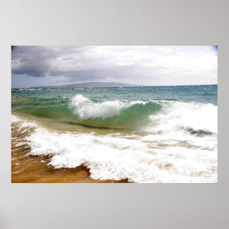 Póster Olas estrelladas en Maui