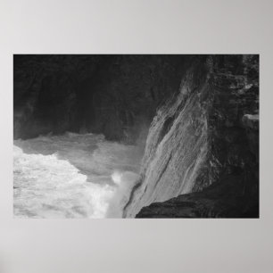Póster Olas oceánicas en Kilauea