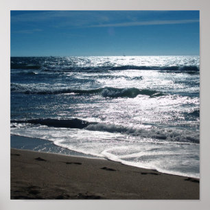 Póster Olas oscuras