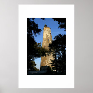 Póster Old Baldy through the trees