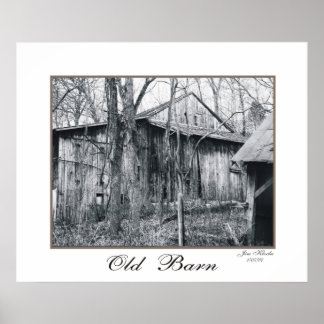 Póster Old Barn Print #5