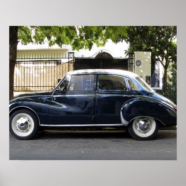Póster Old but very well kept Audi car. (Frente)