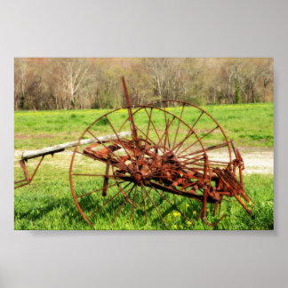 Póster Old Farm Tiverton Rhode Island