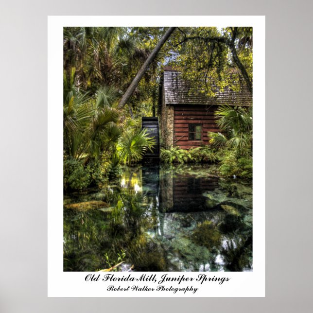 Póster Old Florida Mill (Frente)