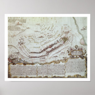 Póster Old Fort Gaut, Calcuta, 1810 (litho)