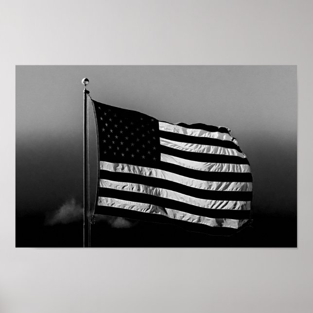 Póster Old Glory US Flag (Frente)