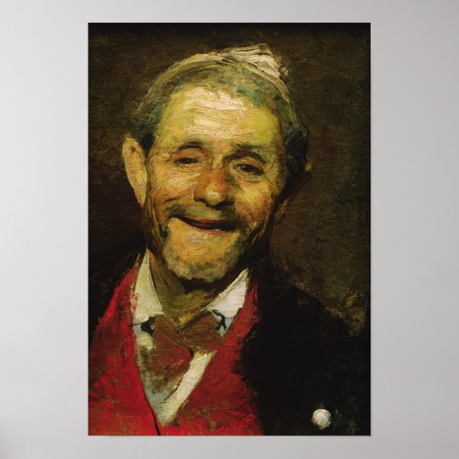 Póster Old Man Laughing, 1881 (Frente)