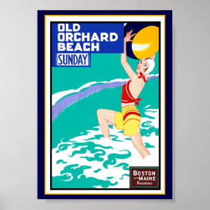 Póster Old Orchard Beach Main