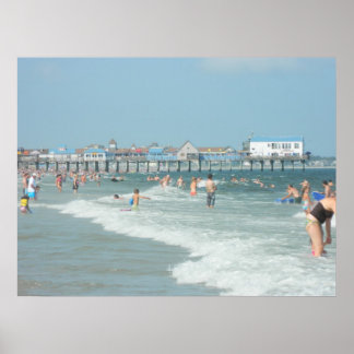 Póster Old Orchard Beach Pier