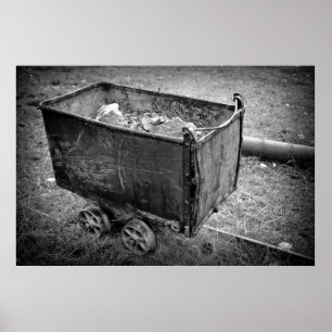 Póster Old Ore Cart