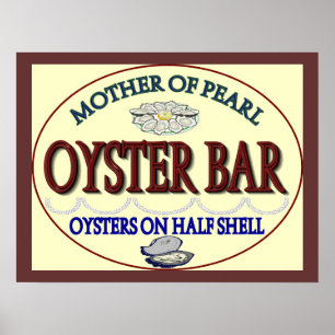 Póster Old Pearl Oyster Bar