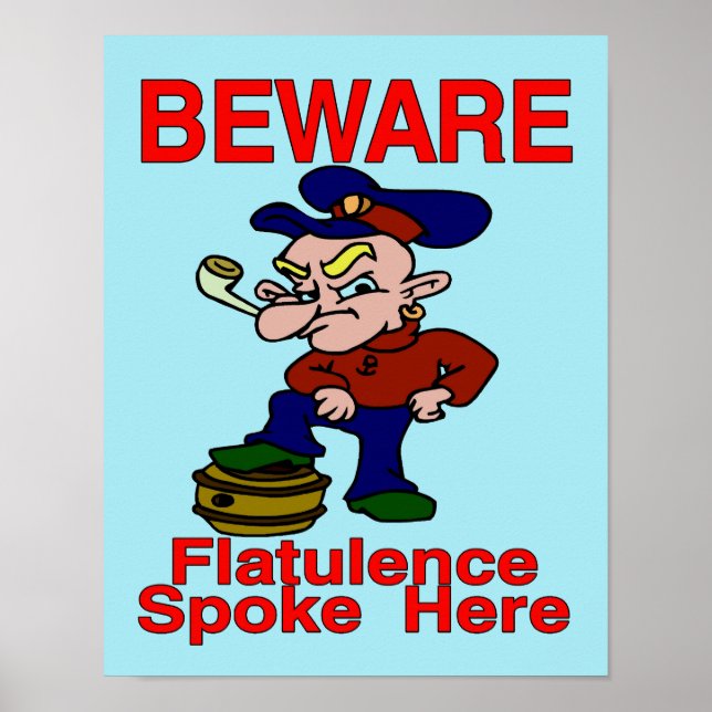 Póster Old Sailor Comical (Frente)