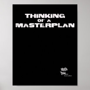 Póster Old School Rap Hip Hop Merch Masterplan Cita 80