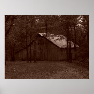 Póster Old Time Barn