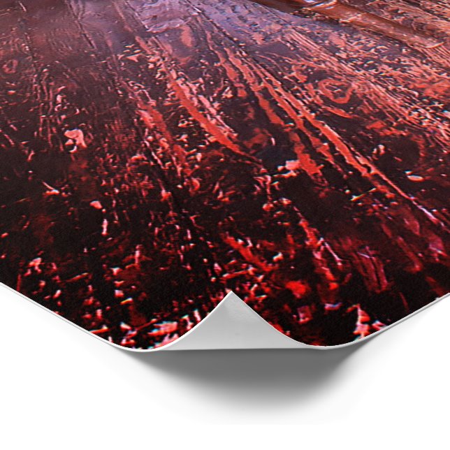 Póster Old Timey Photo Travis And Pups (Esquina)