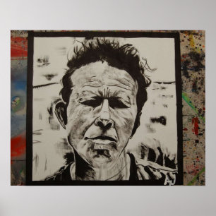 Póster Old Tom Waiting