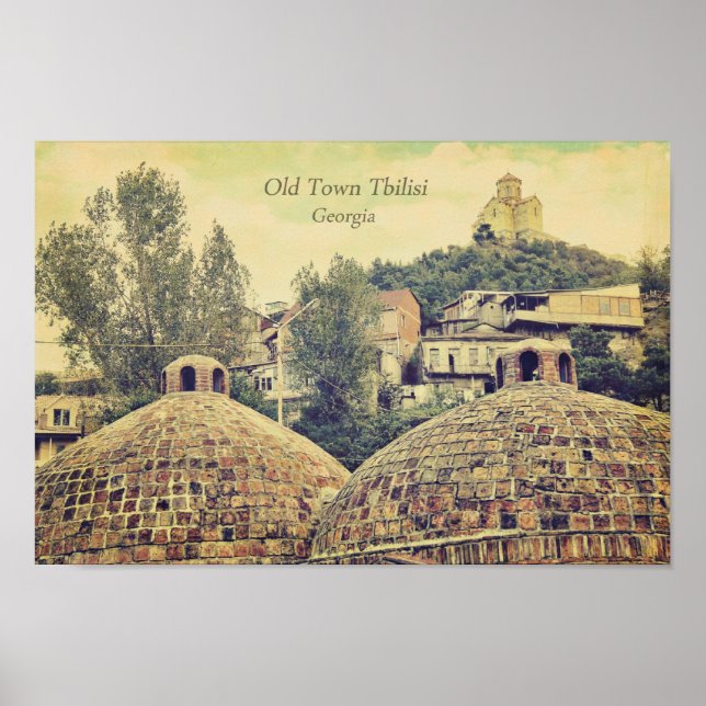 Póster Old Town Tbilisi, Georgia - poster (Frente)