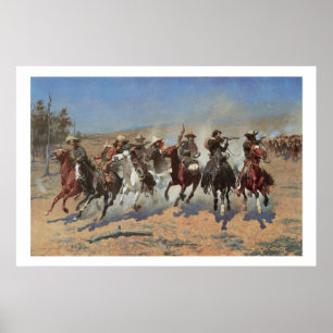 Póster Old West Dash for the Timber Art Print Poster