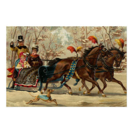 Póster Older and Younger Sisters Ride - Mary Evans