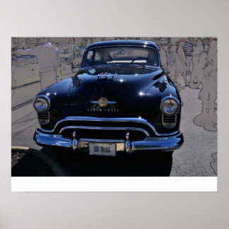 Póster Oldsmobile de 1950