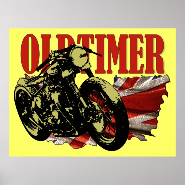 Póster Oldtimer Bobber (Frente)