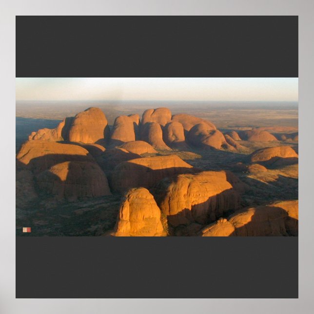 Póster Olgas al amanecer - Australia (Frente)